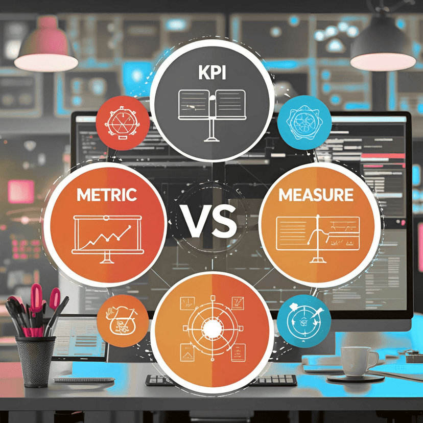 KPI vs Metric vs Measure: What's the Difference?